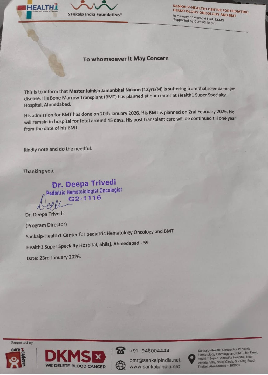 Medical Report