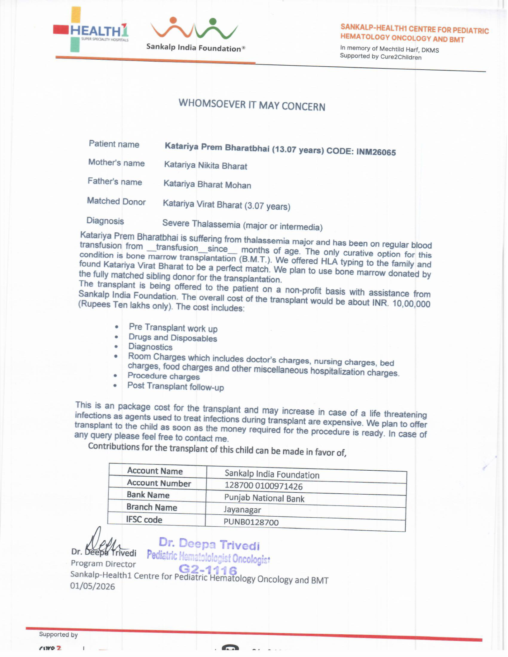 Medical Report 1