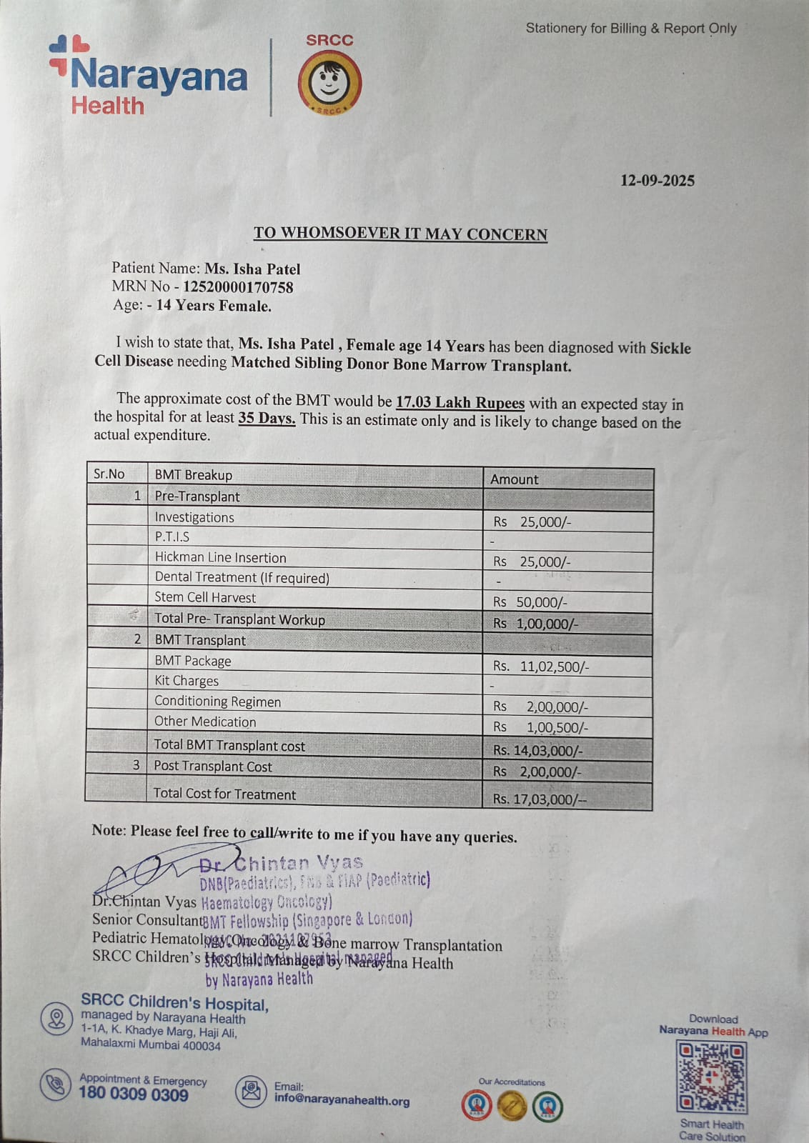 Medical Report