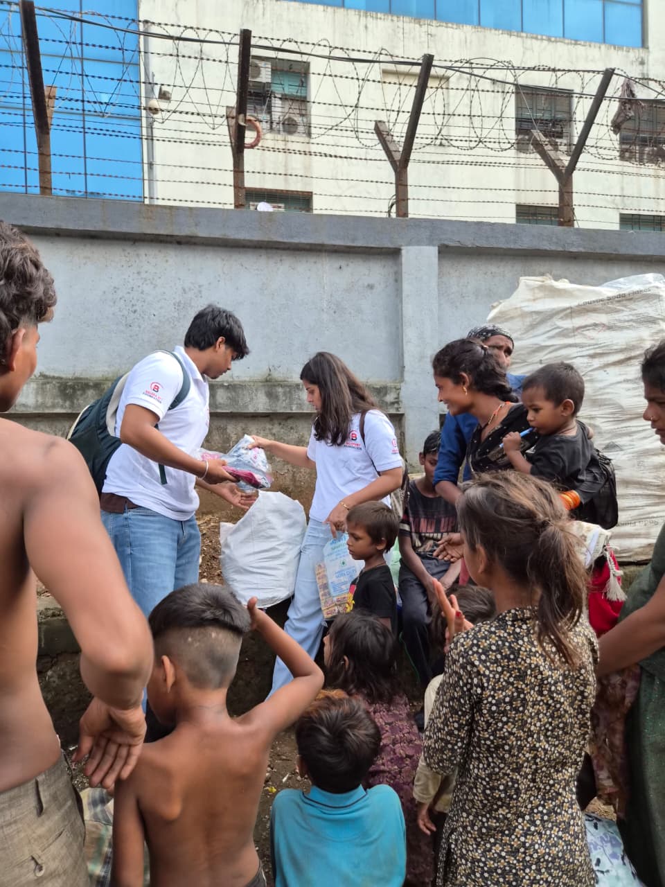 Cloth Donation Drive — Community Distribution