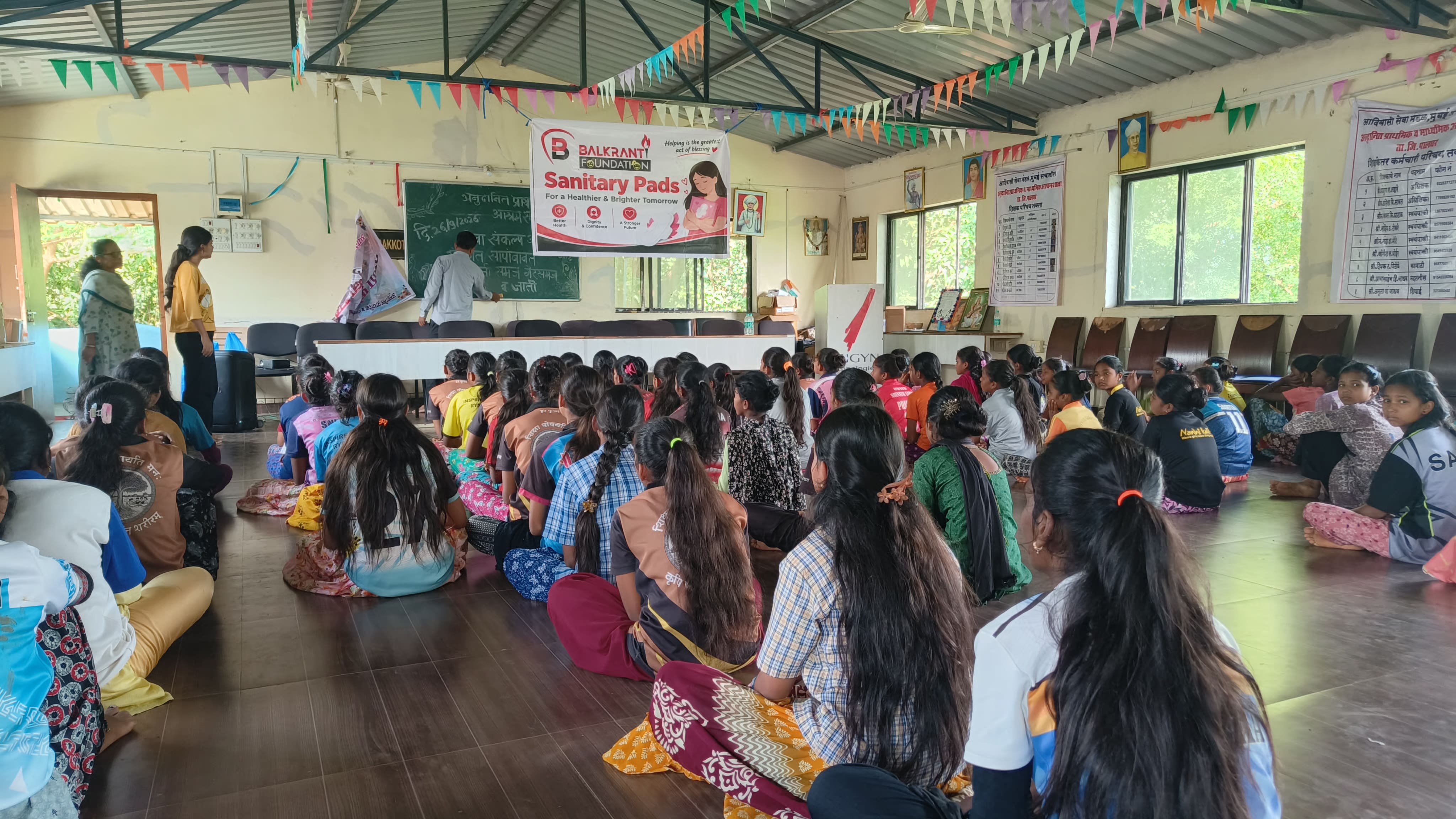 Hygiene Awareness Session with Students & Women