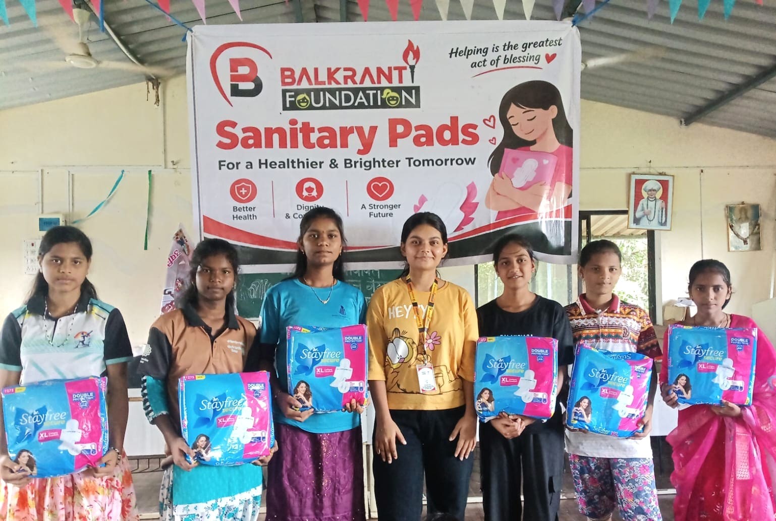 Menstrual Health Drive On-Ground Coordination